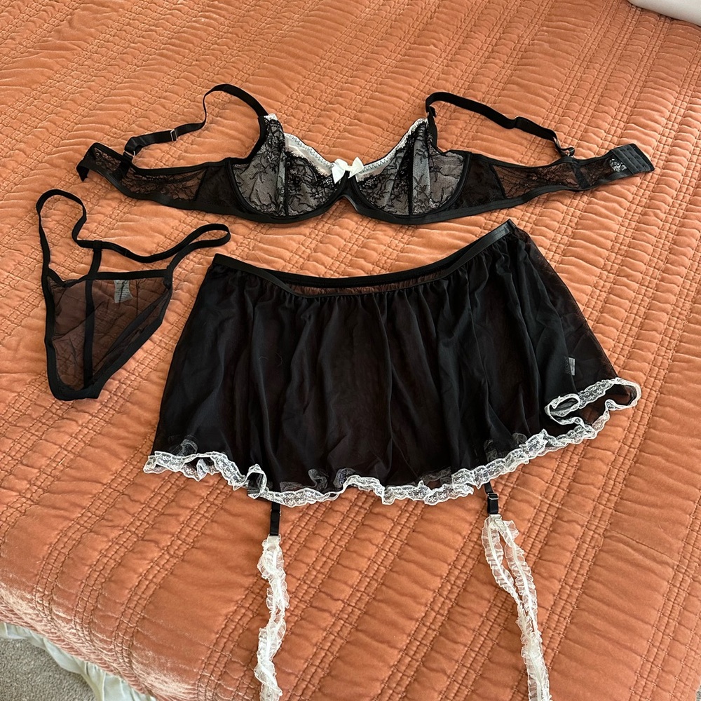 Shein French maid lingerie